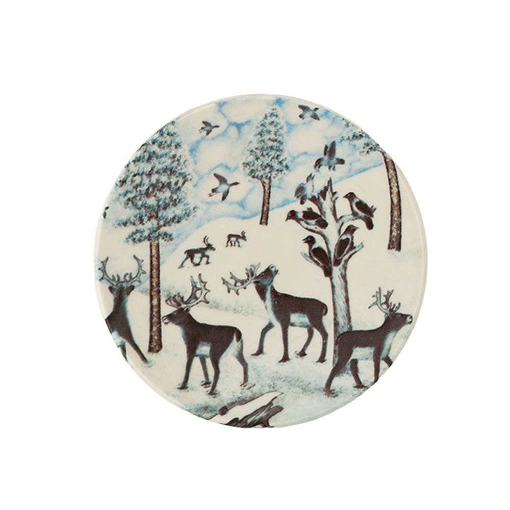 【1点限り】北欧ヴィンテージ アラビア（ARABIA） アンドレアス・アラリスト／A. Alariesto ウォールプレート No.15