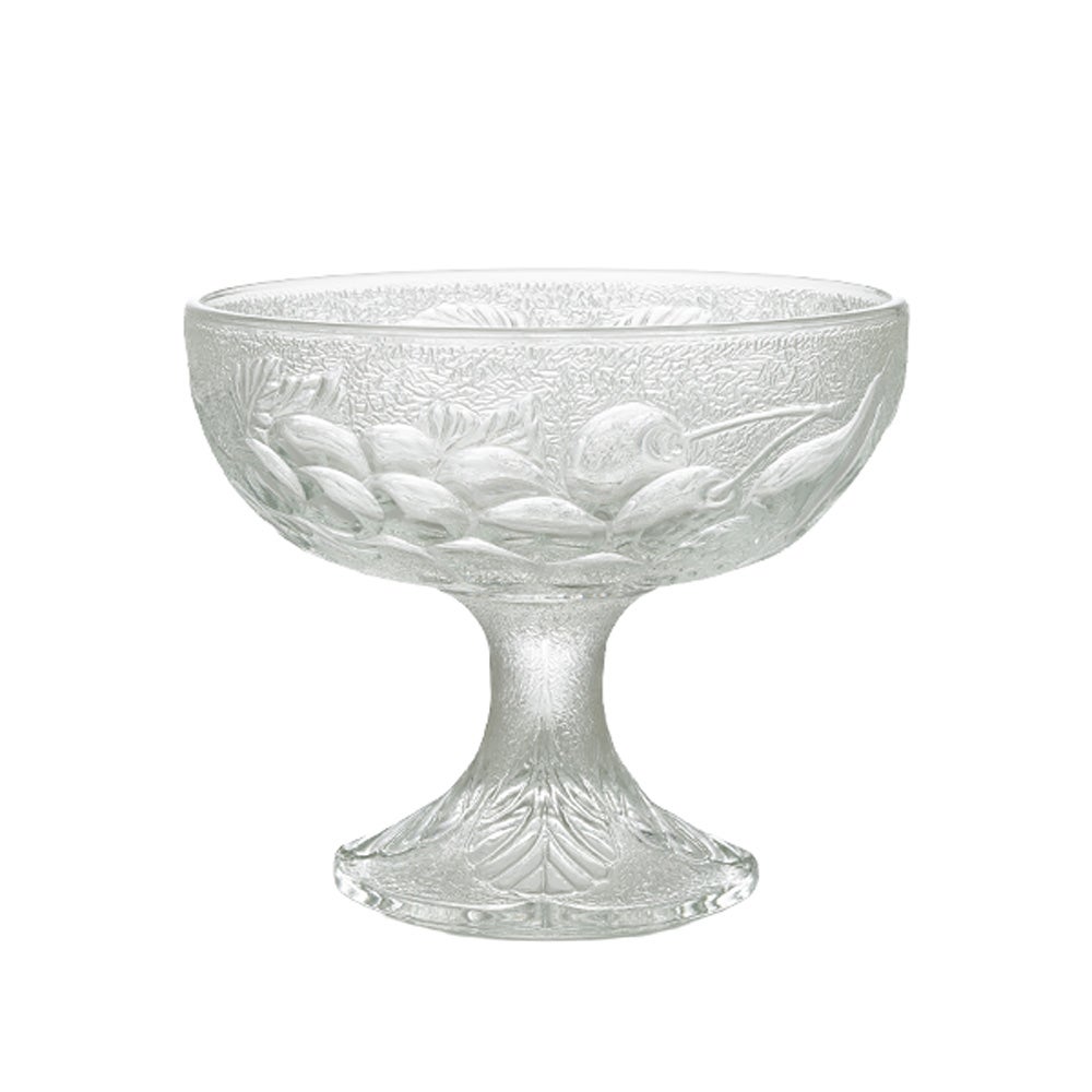 【1点限り】北欧ヴィンテージ フルーツ 脚付きボウル