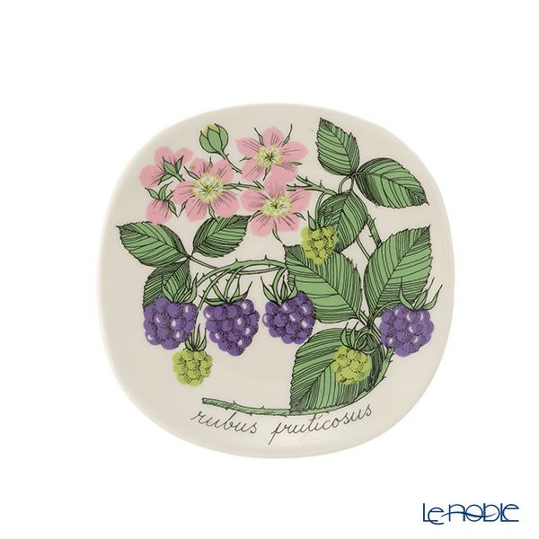 【1点限り】北欧ヴィンテージ アラビア（ARABIA） ボタニカ（ブラックベリー）／Botanica ウォールプレート