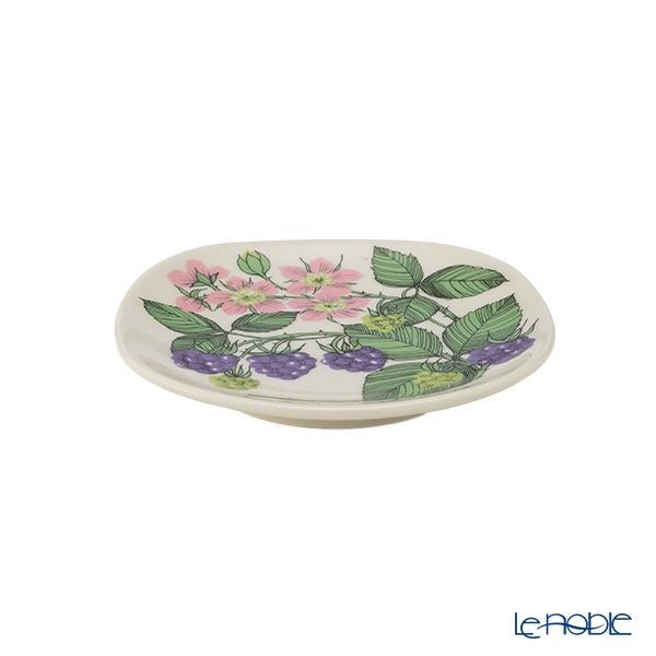 【1点限り】北欧ヴィンテージ アラビア（ARABIA） ボタニカ（ブラックベリー）／Botanica ウォールプレート