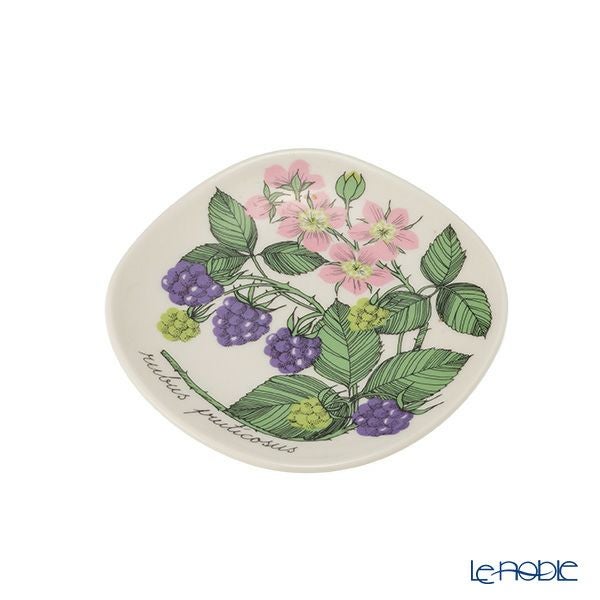 【1点限り】北欧ヴィンテージ アラビア（ARABIA） ボタニカ（ブラックベリー）／Botanica ウォールプレート