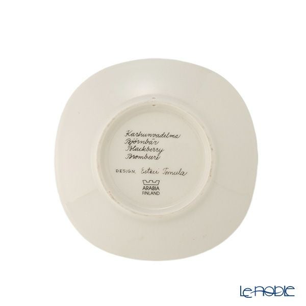 【1点限り】北欧ヴィンテージ アラビア（ARABIA） ボタニカ（ブラックベリー）／Botanica ウォールプレート