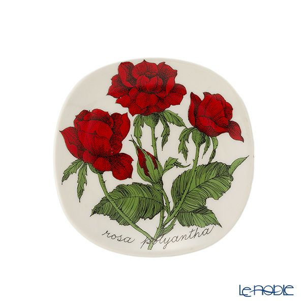 【1点限り】北欧ヴィンテージ アラビア（ARABIA） ボタニカ（野ばら）／Botanica ウォールプレート