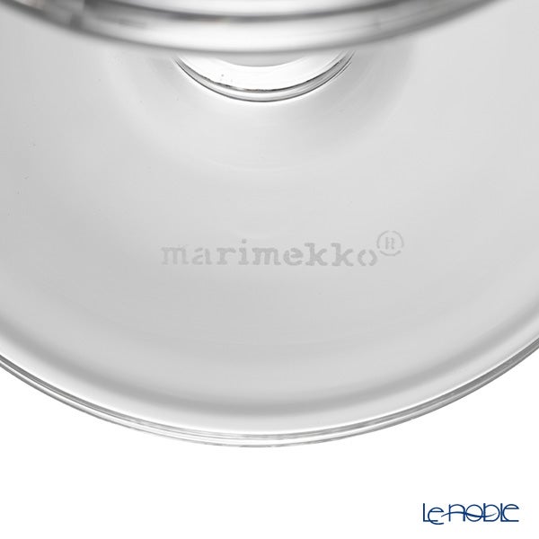 【1点限り】北欧ヴィンテージ マリメッコ（marimekko） スカット マッカラッラ／Sukat Makkaralla ワイングラス クリア