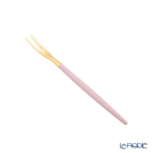 クチポール ゴア GOA ピンク／ゴールド フルーツフォーク 11.5cm マット仕上げ