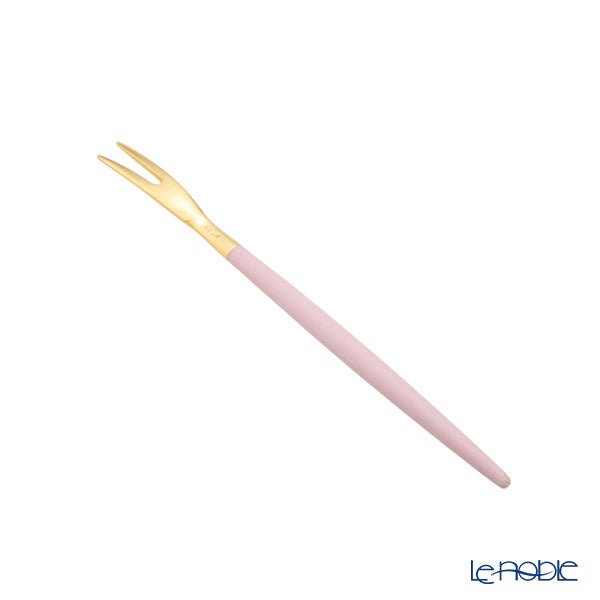 クチポール ゴア GOA ピンク／ゴールド フルーツフォーク 11.5cm マット仕上げ