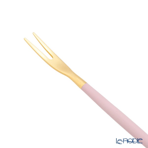 クチポール ゴア GOA ピンク／ゴールド フルーツフォーク 11.5cm マット仕上げ