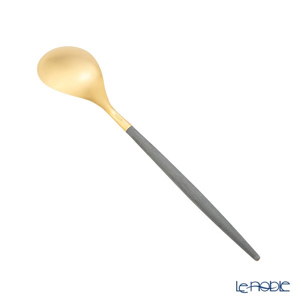 クチポール ミオ MIO グレー／ゴールド テーブルスプーン 21cm マット仕上げ