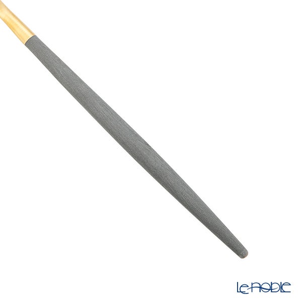 クチポール ミオ MIO グレー／ゴールド テーブルスプーン 21cm マット仕上げ