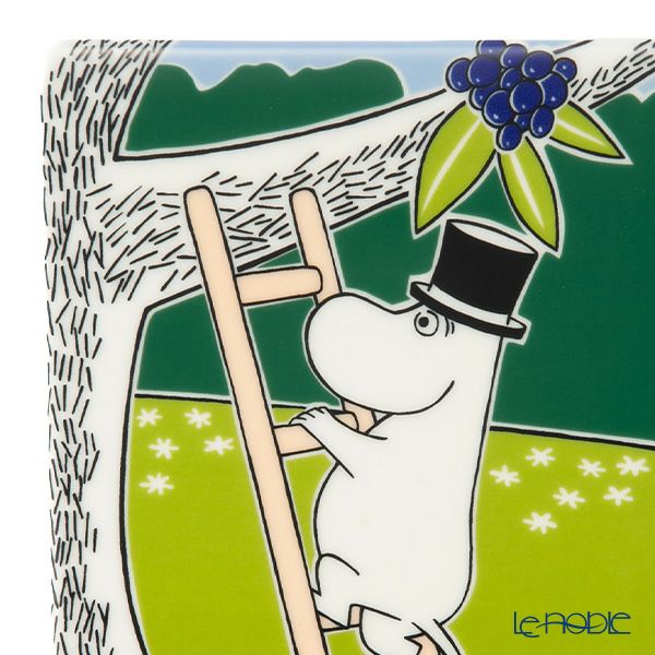 【1点限り】北欧ヴィンテージ アラビア（ARABIA） ムーミンツリー ムーミンパパ ウォールプレート 19×15cm