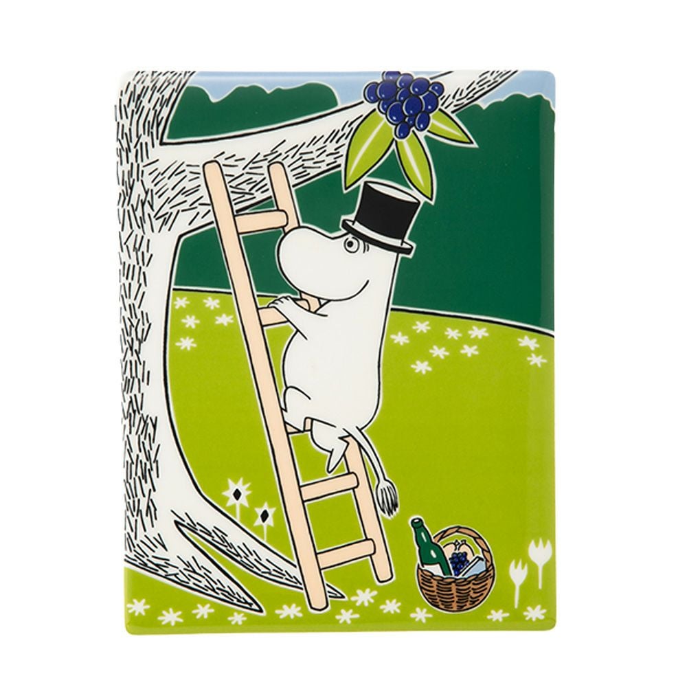 【1点限り】北欧ヴィンテージ アラビア（ARABIA） ムーミンツリー ムーミンパパ ウォールプレート 19×15cm