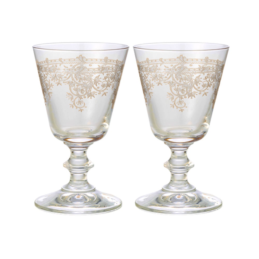 Vetro Felice ヴェトロ フェリーチェ ルッソ グラス ゴールド 190ml ペア