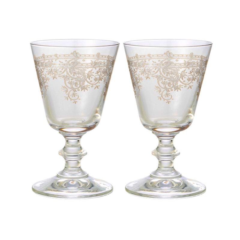Vetro Felice ヴェトロ フェリーチェ ルッソ グラス ゴールド 190ml ペア