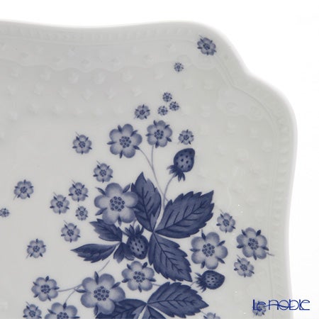 ウェッジウッド（Wedgwood） ストロベリーブルームインディゴ スモールプレート 14×14cm 4枚セット
