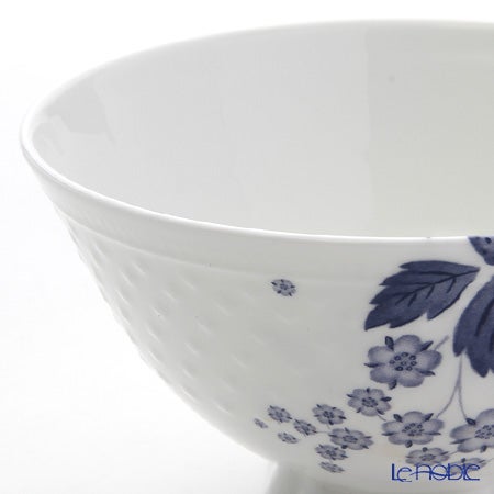 ウェッジウッド（Wedgwood） ストロベリーブルームインディゴ 夫婦茶碗＆スモールプレート 2枚 セット