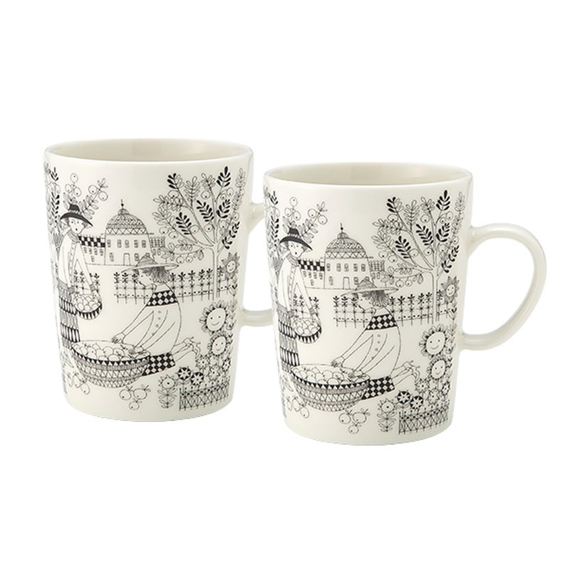 アラビア（ARABIA） エミリア マグカップ 500ml ペア 1078379