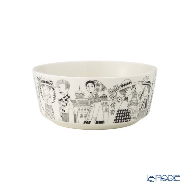 アラビア（ARABIA） エミリア 3ピースセット マグカップ500ml ＆ プレート15×19cm ＆ ボウル15cm