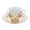 【メーカー取り寄せ商品】マイセン（Meissen） スキャタードフラワ― 金彩縁 B-Form コーヒーカップ＆ソーサー 200ml 010179／15582