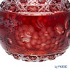 【メーカー取り寄せ商品】マイセン（Meissen） マイセンクリスタル マイセンフラワー 花瓶 レッド 11cm MFW／140／13R