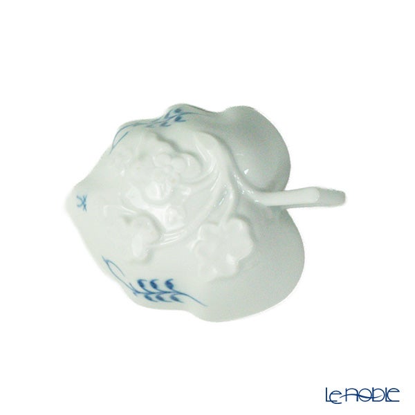 【メーカー取り寄せ商品】マイセン（Meissen） ブルーオニオン 800101／00205 リーフボウル 8×6.5cm