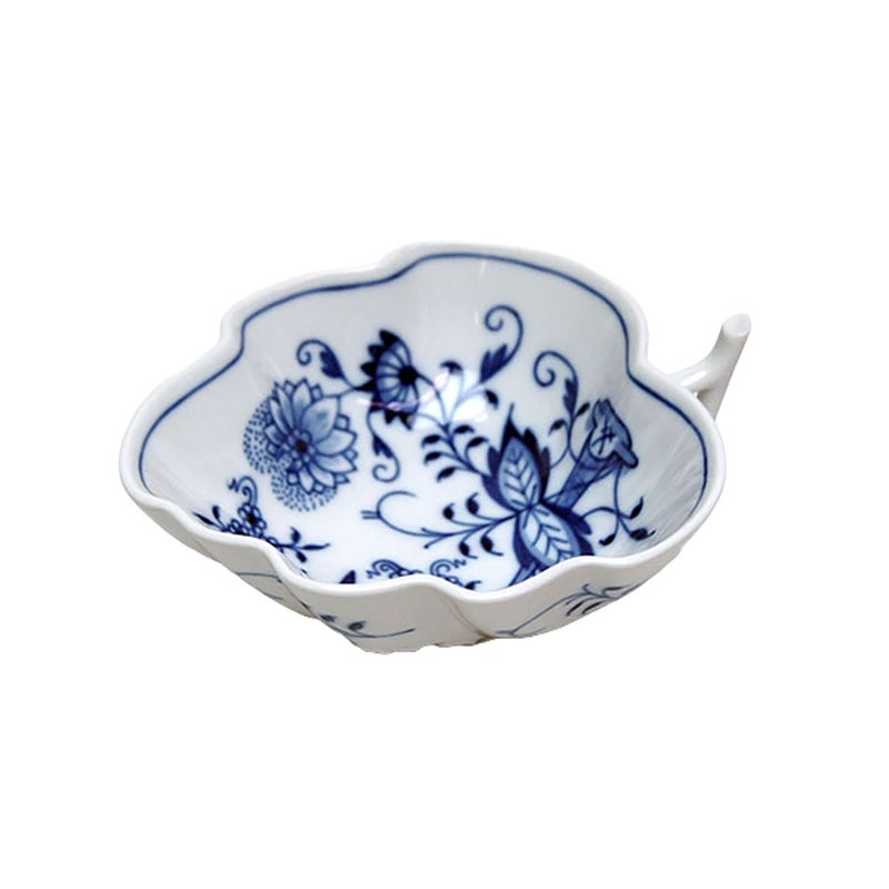 【メーカー取り寄せ商品】マイセン（Meissen） ブルーオニオン 800101／00207 リーフボウル 12×10cm