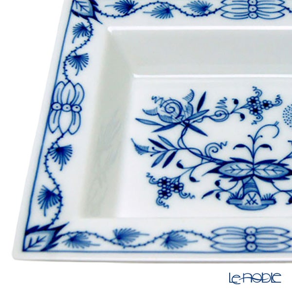 【メーカー取り寄せ商品】マイセン（Meissen） ブルーオニオン 800101／53269 アッシュトレイ 16×13cm