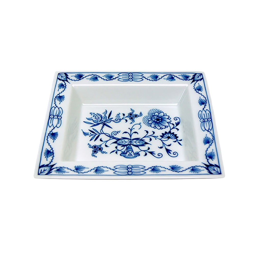 【メーカー取り寄せ商品】マイセン（Meissen） ブルーオニオン 800101／53269 アッシュトレイ 16×13cm