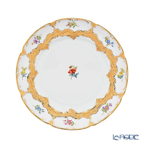 【メーカー取り寄せ商品】マイセン（Meissen） スキャタードフラワー プレート 19cm 010179／15501