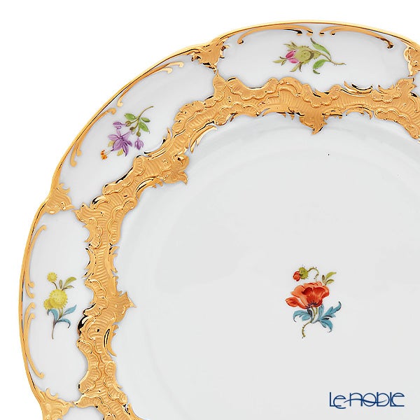 【メーカー取り寄せ商品】マイセン（Meissen） スキャタードフラワー プレート 19cm 010179／15501
