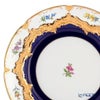 【メーカー取り寄せ商品】マイセン（Meissen） 宮廷の小花 紺金箔 プレート 19cm 011079／15501