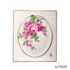 【メーカー取り寄せ商品】マイセン（Meissen）陶板 ピンクローズブーケ 18×15cm 139410／53N32