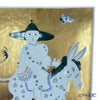 【メーカー取り寄せ商品】マイセン（Meissen）陶板 サンチョパンサ 18×22cm 935084／9M330
