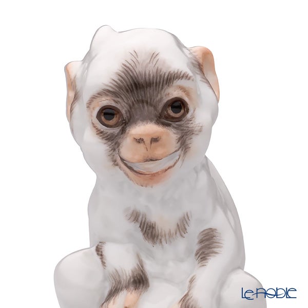 【メーカー取り寄せ商品】マイセン（Meissen） マイセンニンギョウ ヤングアニマル 子猿 5.8cm 900600／78002