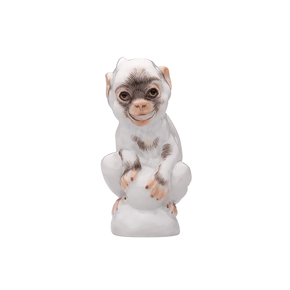 【メーカー取り寄せ商品】マイセン（Meissen） マイセンニンギョウ ヤングアニマル 子猿 5.8cm 900600／78002