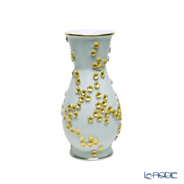 【メーカー取り寄せ商品】マイセン（Meissen） スノーボール ホワイト ベース（花瓶）14cm 90A325／82317