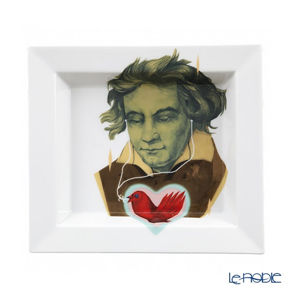 【メーカー取り寄せ商品】マイセン（Meissen）ベートーベン ディッシュ 18×20cm 79A717／53274