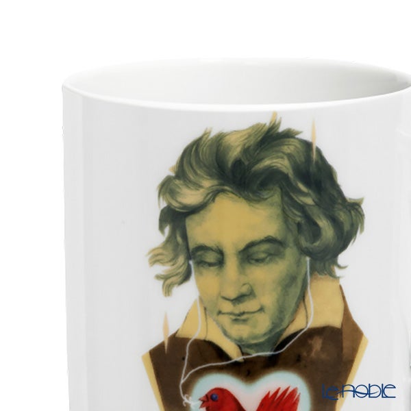 【メーカー取り寄せ商品】マイセン（Meissen）ベートーベン マグカップ 240ml 高さ9cm 79A717／55810