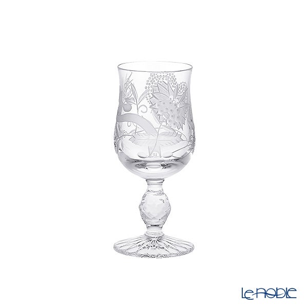 【メーカー取り寄せ商品】マイセン（Meissen） マイセンクリスタル ブルーオニオン リッチ 白ワイン 13.1cm／120ml OAR／1525／2