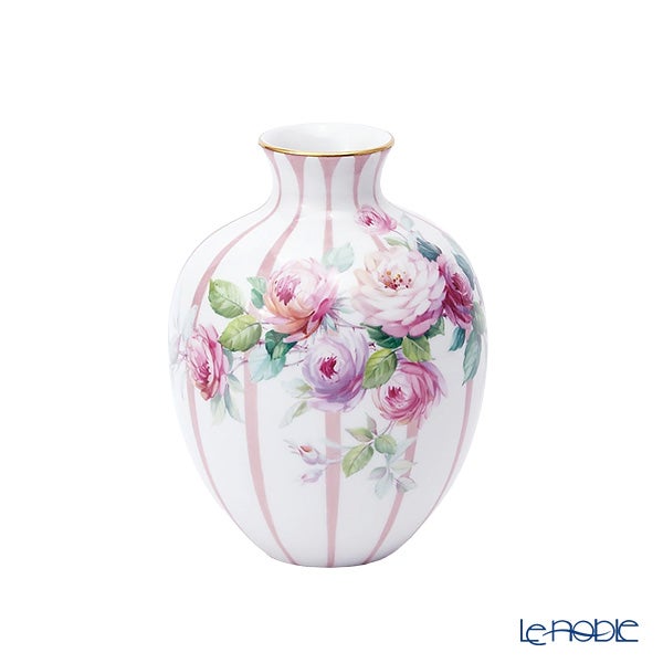 【メーカー取り寄せ商品】マイセン（Meissen）花瓶 大輪のバラ 14cm 61A099／50120
