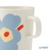 マリメッコ（marimekko） Unikko ウニッコ／けしの花 マグカップ 250ml ホワイト×ベージュ×ライトブルー ペアセット 色違い 075463-168／26SS