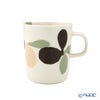 マリメッコ（marimekko） Omppo オンッポ／リンゴ マグカップ 250ml セージ×ブラウン 075722-169／26SS
