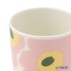 マリメッコ（marimekko） Unikko ウニッコ／けしの花 マグカップ 250ml ピンク×ライトイエロー×グリーン ペア 075409-132／26SS