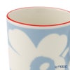 マリメッコ（marimekko） Unikko ウニッコ／けしの花 マグカップ 250ml ホワイト×ライトブルー×オレンジ ペア 075411-153／26SS