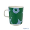 マリメッコ（marimekko） Unikko ウニッコ／けしの花 マグカップ 250ml ブルー×グリーン ペア 075854-165／26SSS