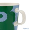 マリメッコ（marimekko） Unikko ウニッコ／けしの花 マグカップ 250ml ブルー×グリーン ペア 075854-165／26SSS