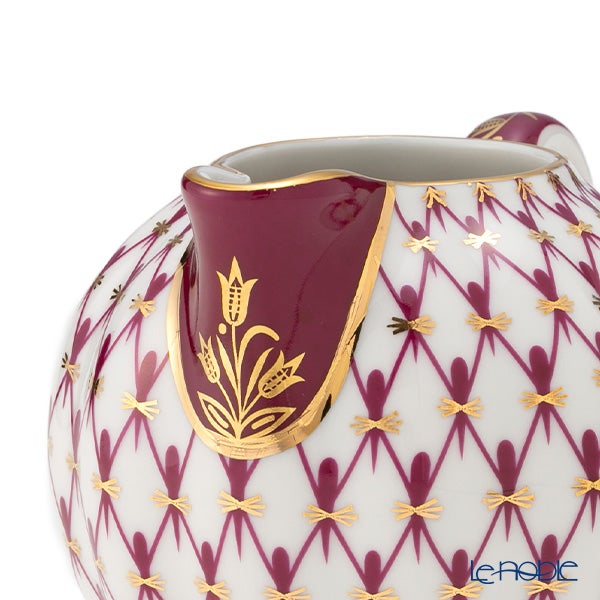ロシア食器 インペリアル・ポーセリン ブルース（ピンクネット） クリーマー 300ml New