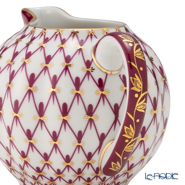 ロシア食器 インペリアル・ポーセリン ブルース（ピンクネット） クリーマー 300ml New