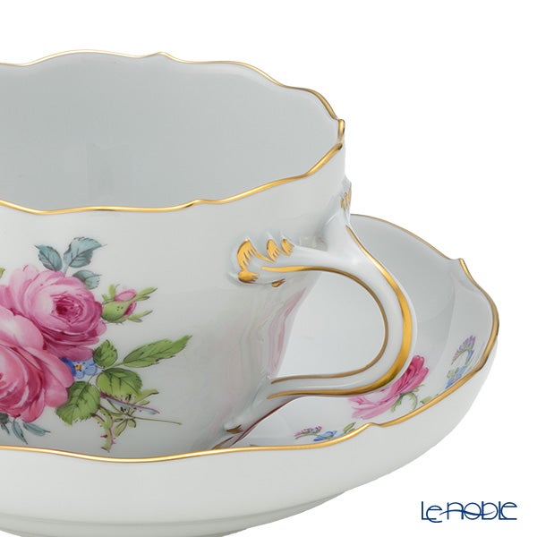 マイセン（Meissen） ローズブーケ／ピンク （忘れな草） 139010／00582 コーヒーカップ＆ソーサー 200ml