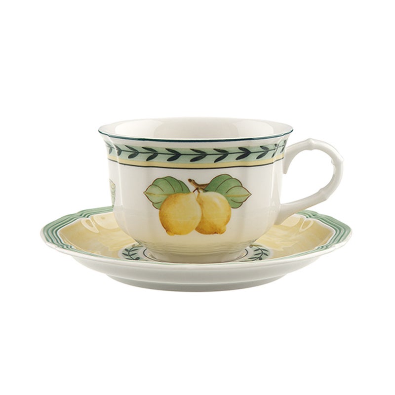 ビレロイ＆ボッホ（Villeroy＆Boch） フレンチガーデン ティーカップ＆ソーサー 315501
