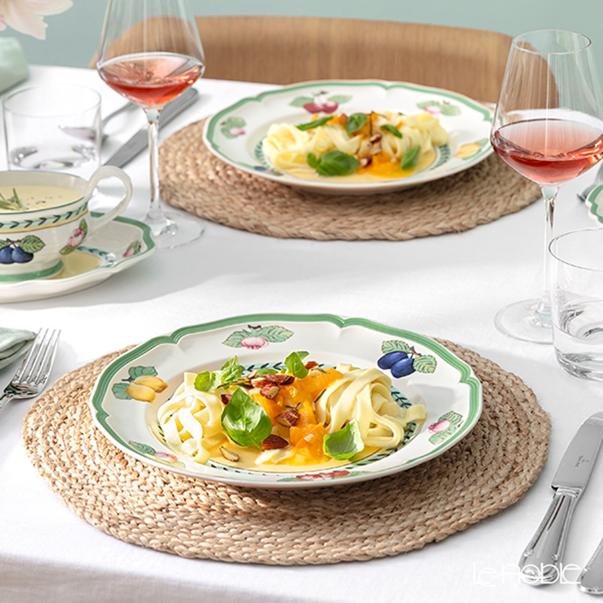 ビレロイ＆ボッホ（Villeroy＆Boch） フレンチガーデン フローレンス ディーププレート 23cm 315505